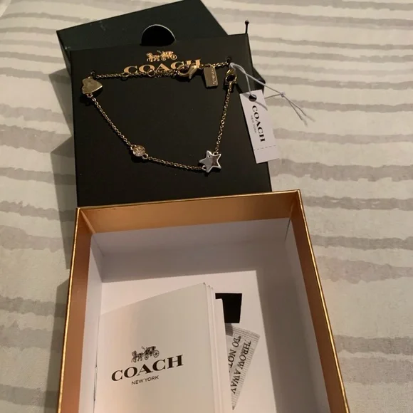 Coach F24234 Goldtone Bracelet - Picture 3 of 7